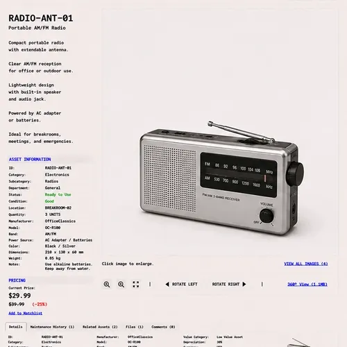 ITEM #295, RADIO-ANT-01