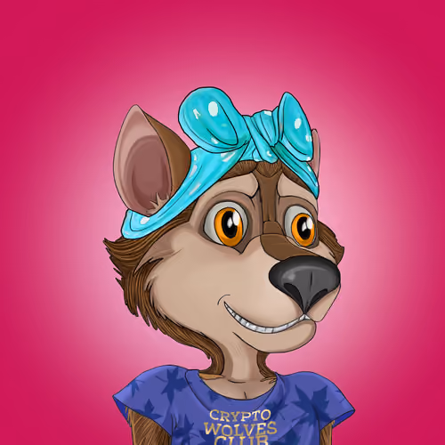 Crypto Wolf Cub #196