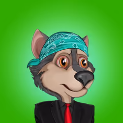 Crypto Wolf Cub #284