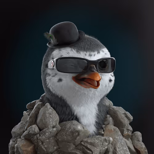 Chillin Penguin #1399