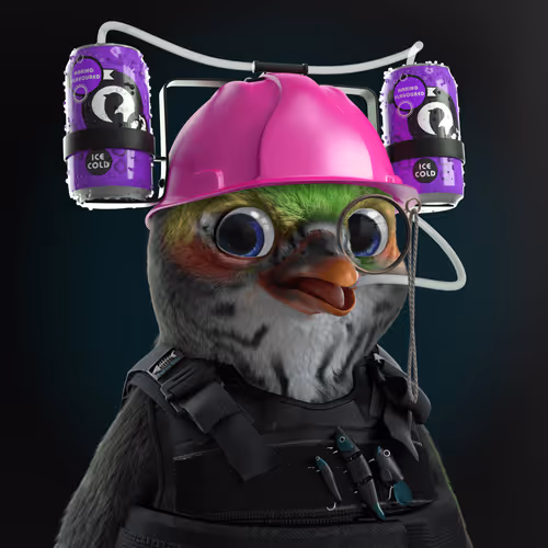 Chillin Penguin #2075