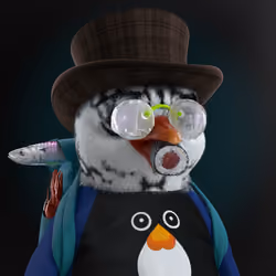 Chillin Penguin #2435