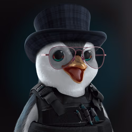Chillin Penguin #2550