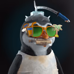 Chillin Penguin #2062