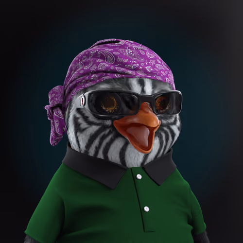 Chillin Penguin #1090
