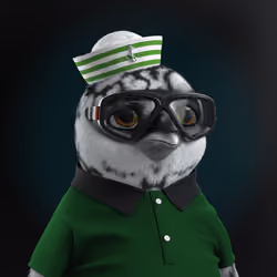 Chillin Penguin #3298