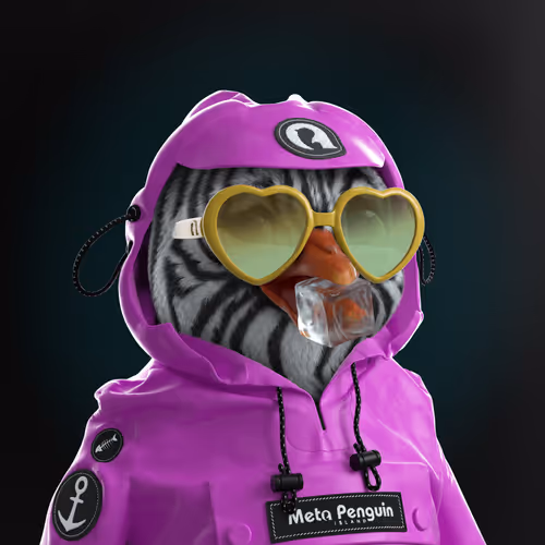 Chillin Penguin #3167