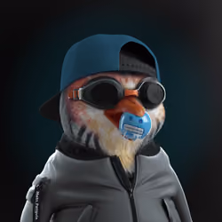 Chillin Penguin #3382