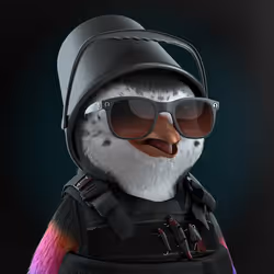 Chillin Penguin #2566