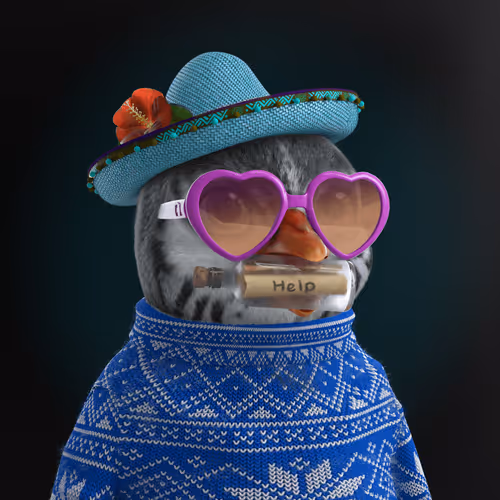 Chillin Penguin #2285