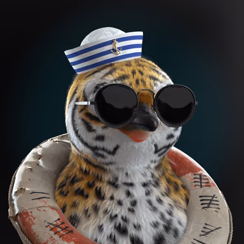 Chillin Penguin #2218