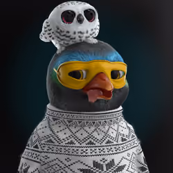Chillin Penguin #3007