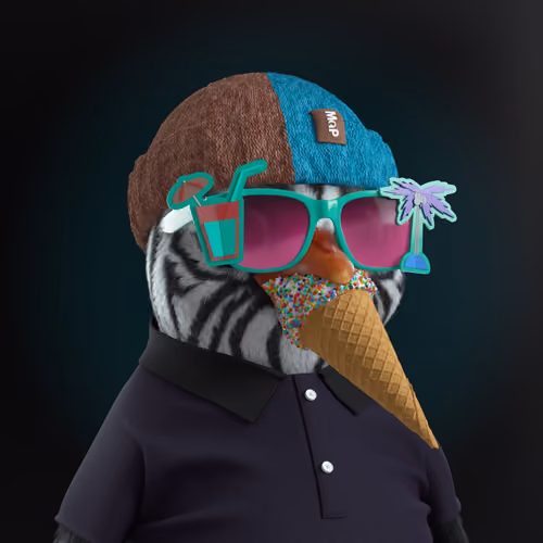 Chillin Penguin #1622