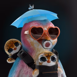 Chillin Penguin #1782