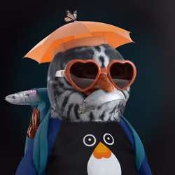 Chillin Penguin #2808