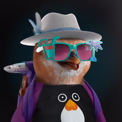 Chillin Penguin #2735
