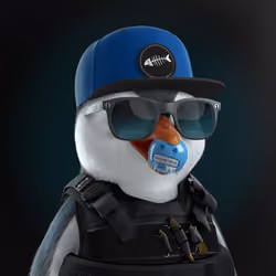 Chillin Penguin #2558