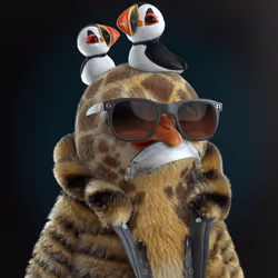 Chillin Penguin #2125