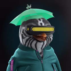 Chillin Penguin #2417