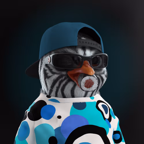 Chillin Penguin #3534