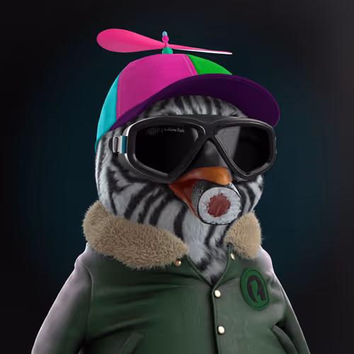 Chillin Penguin #3550