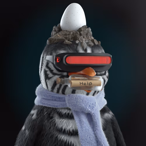 Chillin Penguin #3561