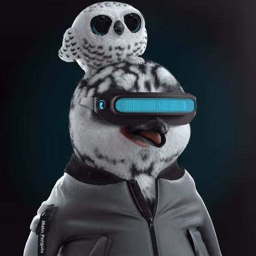 Chillin Penguin #2396