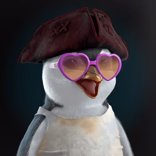 Chillin Penguin #3564