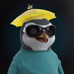 Chillin Penguin #1796