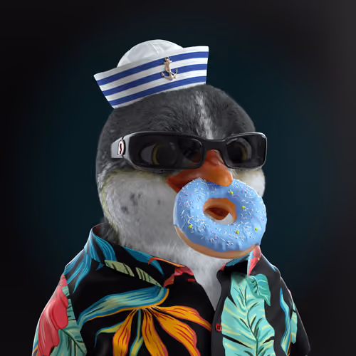 Chillin Penguin #3482