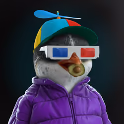 Chillin Penguin #1662