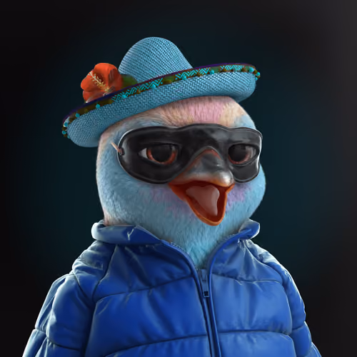 Chillin Penguin #1692