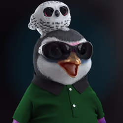 Chillin Penguin #2522