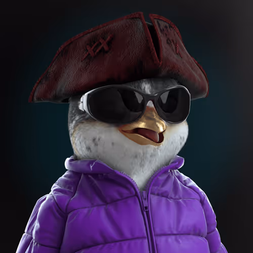 Chillin Penguin #2645