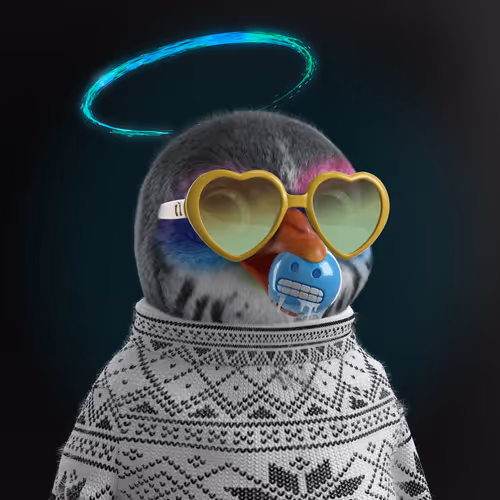 Chillin Penguin #623