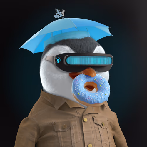 Chillin Penguin #2833