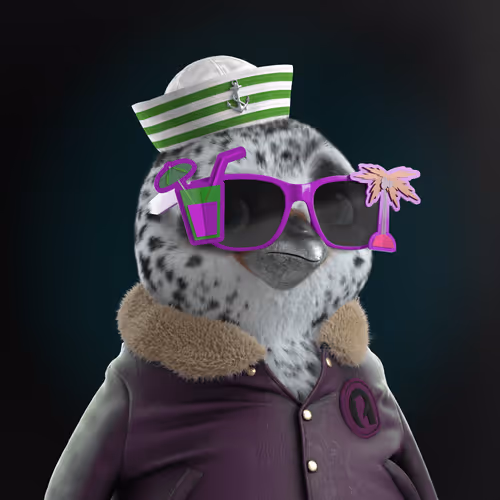 Chillin Penguin #3006