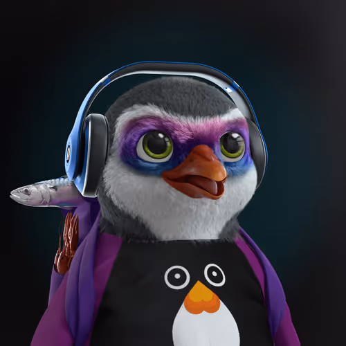 Chillin Penguin #3533