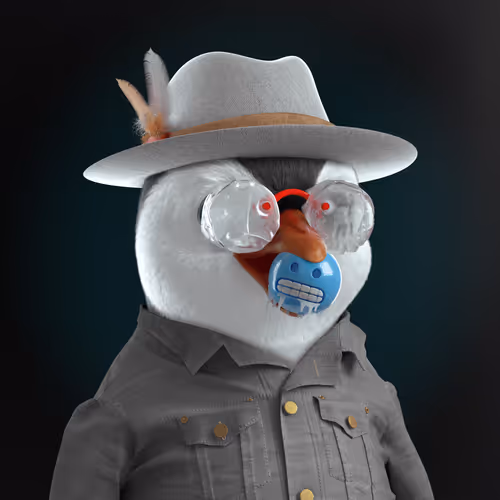 Chillin Penguin #1042
