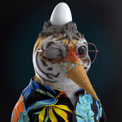 Chillin Penguin #3477