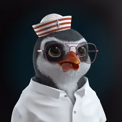 Chillin Penguin #2748