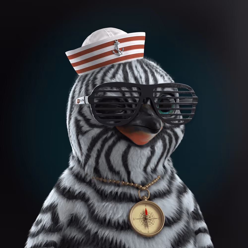 Chillin Penguin #3562