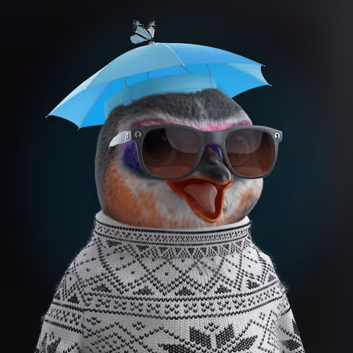Chillin Penguin #3560