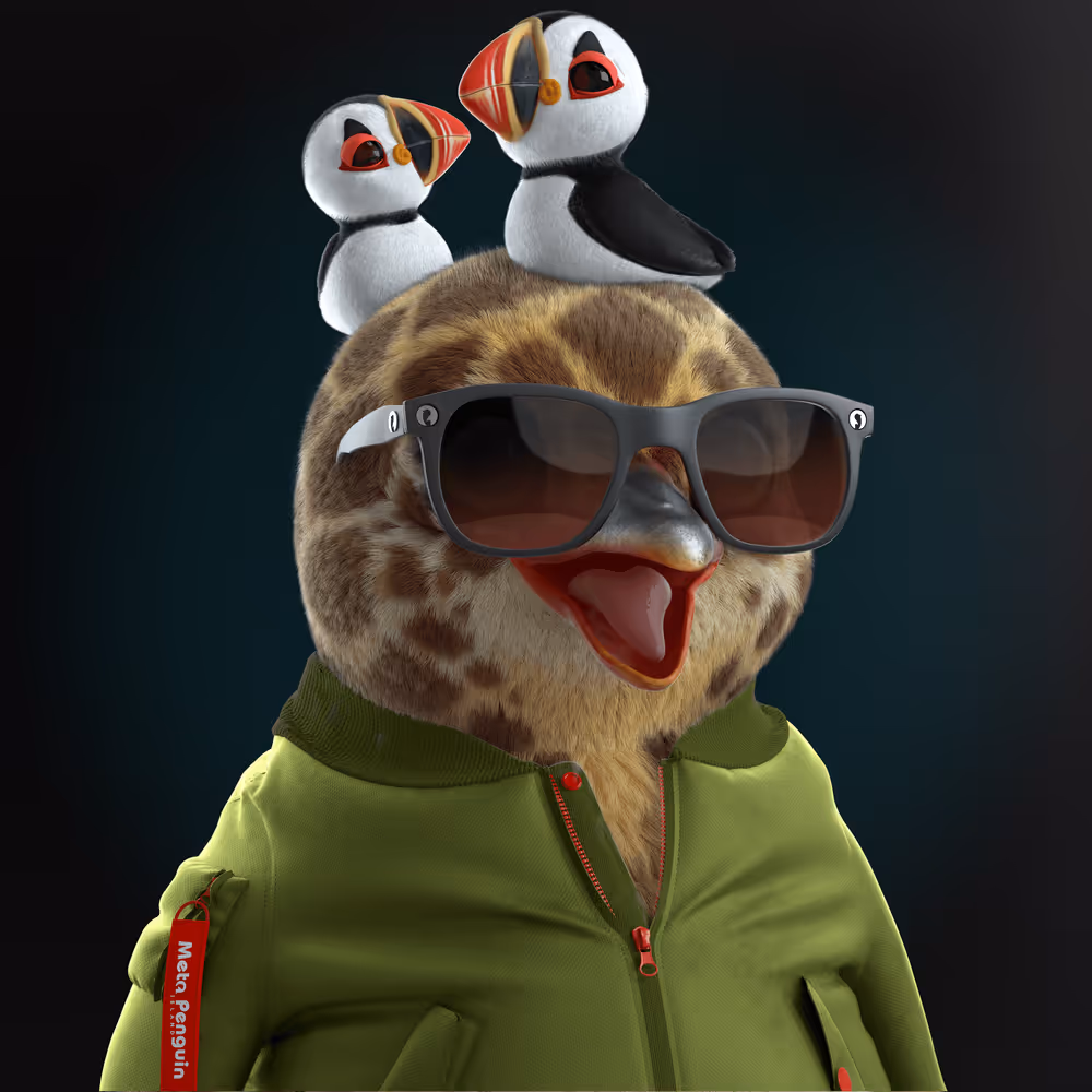 Chillin Penguin #3580