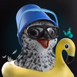 Chillin Penguin #3523