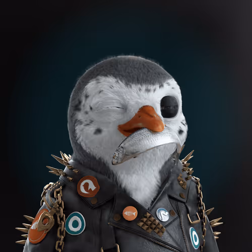 Chillin Penguin #3536