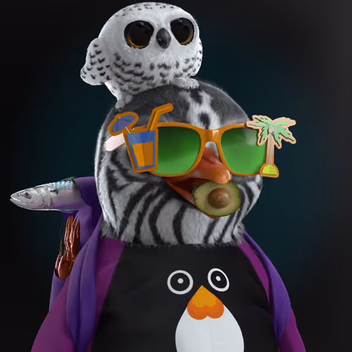 Chillin Penguin #2372