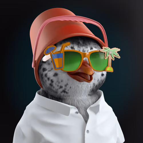 Chillin Penguin #3136