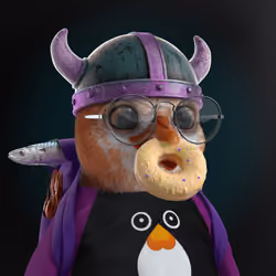Chillin Penguin #2683