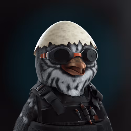 Chillin Penguin #672